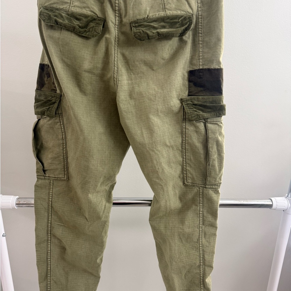 Free People Khaki Cargo Pants - Picture 3 of 6